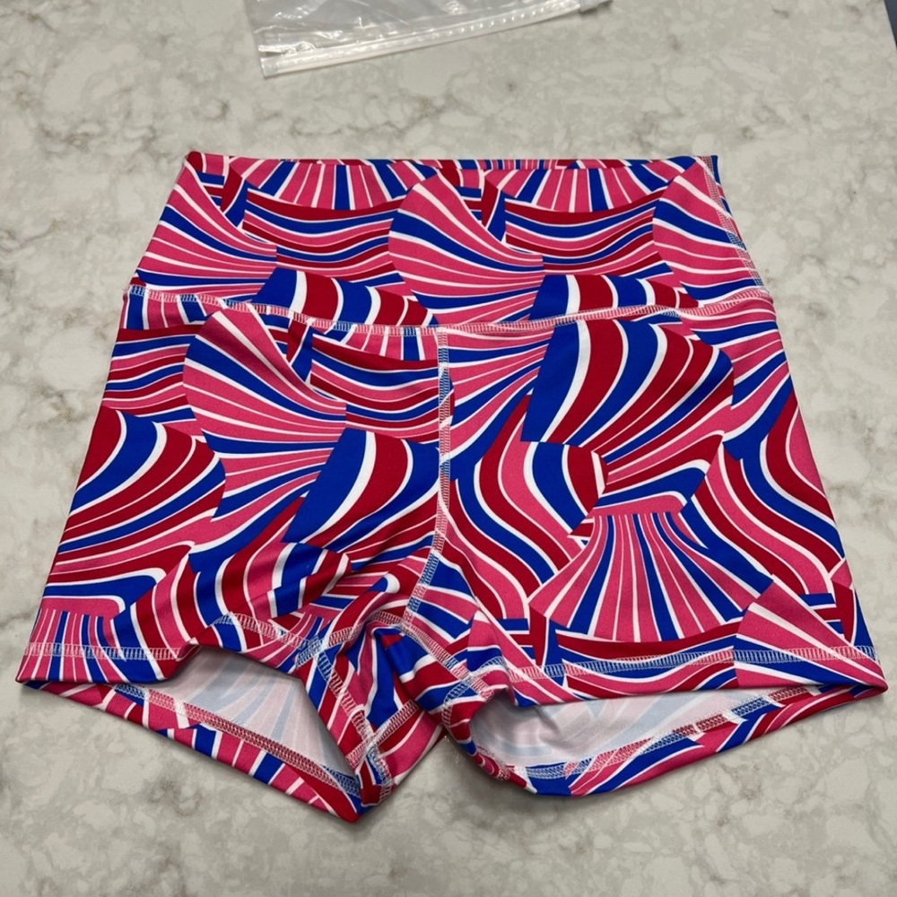 Fleo medium True High Original USA Stripes. EUC